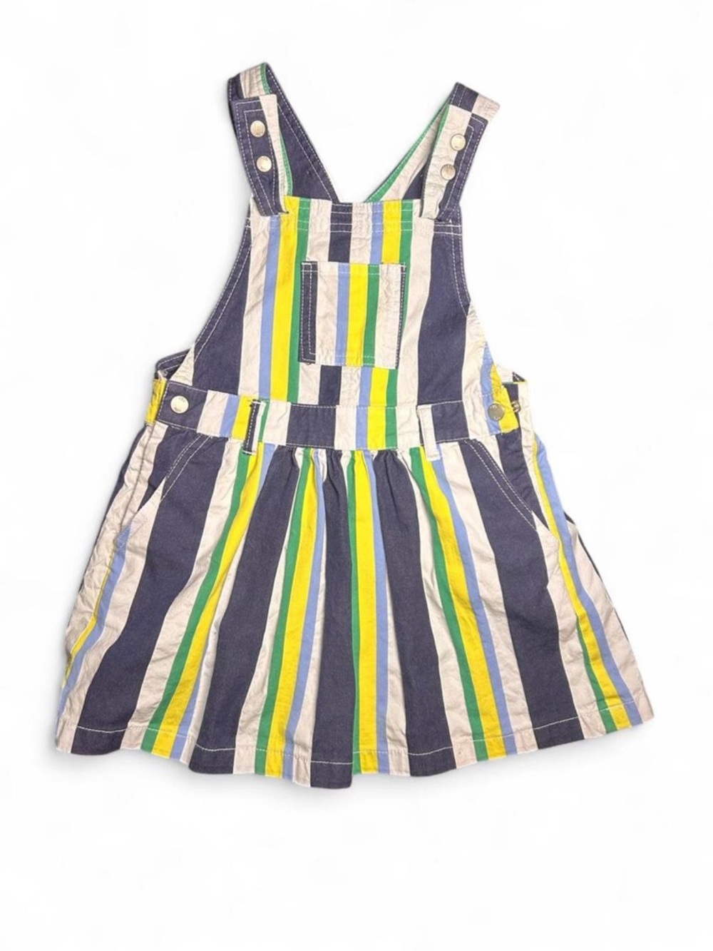 Vintage French Overall Dress